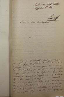 Hyresvärden missköter huset på Bryggargatan 9 - Brev till Stockholms Allmänna Sundhetsnämnd 22 augusti 1866