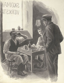 I en skomakarverkstad
