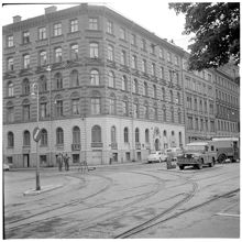 Hörnet Valhallavägen 126/ Sibyllegatan 83