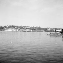 Utsikt från Skeppsholmen mot Djurgården