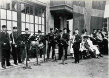 Kamratföreningen Röde Hanen, Brandkårens musikkår 1912