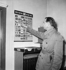 Gatukontorets flagghissare i arbete