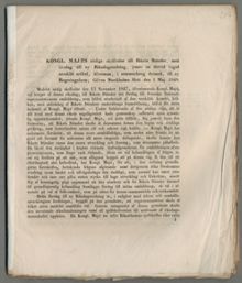 Förslag till ny riksdagsordning 1848