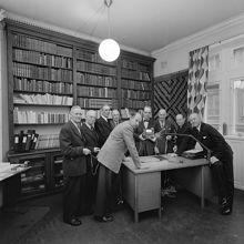 Arbetareinstitutet, Klara Norra Kyrkogata 8. Styrelsemedlemmarna