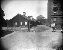 Tegnérgatan norrut från Återvändsgränd