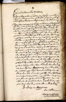 Anna Matzdotters klagobrev till överståthållaren och magistraten 1646