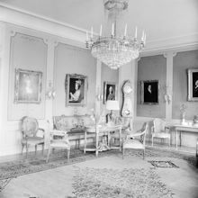 Bergsingenjör C. J. Kjellbergs hem. Salongen
