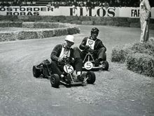 Johanneshovs isstadion: Gokart med Martin Ljung och Picko Troberg
