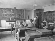 Manilla: Ritsalen på Manillaskolan