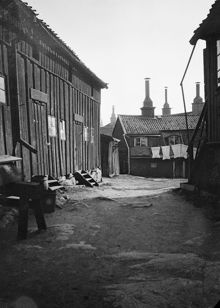 Breda gatan 6. Gården