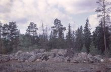 Stensättning från bronsåldern, Spånga 166:1 i Akalla