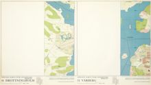 Karta "Drottningholm" och "Vårberg" år 1971
