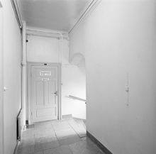 Storgatan 23 - Skeppargatan 34. Östermalms polisstation, hus A. Trapphus, 1 tr