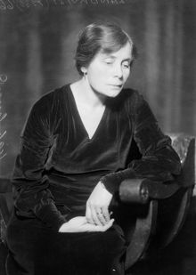 Porträtt av kvinna, Landqvist