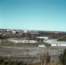 Utsikt från Högdalstoppen åt norr mot Högdalen