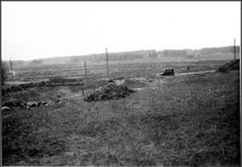 Pungpinan småstugeområde vid kvarteren Endräkten och Godheten innan bebyggelsen