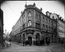 Karduansmakargatan 13 i hörnet av Klara Södra Kyrkogata