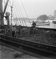 Kommunalstrejken 1951 Hamnarbetet under strejken