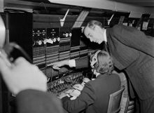 Jakobsbergsgatan 16, Telegrafverket. Invigning av en ny telegrafstation