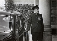 Erik Lund, Prins Eugens chaufför