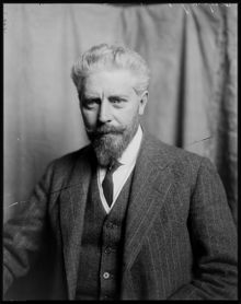 Porträtt av professor O. Björk