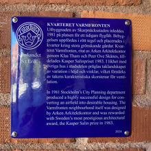 Kvarteret Varmfronten, Skarpnäcks Allé 62–70