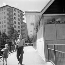 Tunnelbanestation Skärmarbrink, dåvarande Hammarby