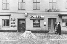 Konsums brödbutik och kafé i Kronprinsens stall, Jakobsgatan 32