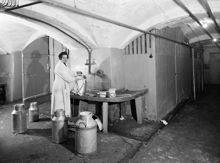 Hötorgshallen. Källaren under saluhallen