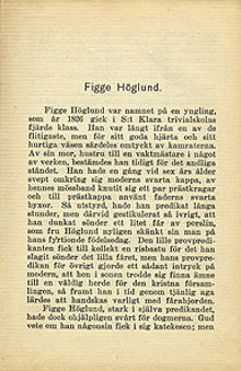 Figge Höglund / August Blanche