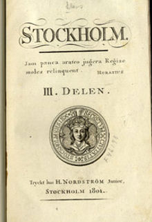 Stockholm, III. delen /  Johan Elers