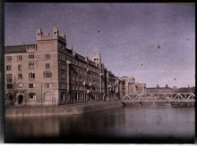 Norrmalm. Rosenbad, Norrström och Riksbron