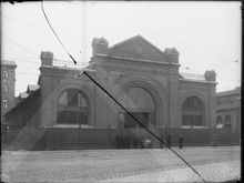 Vagnhall i kvarteret Spårvagnen, Roslagsgatan