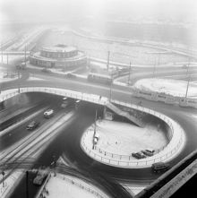 Utsikt över Slussen mot Gamla Stan och Riddarholmen