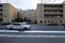 Bostadshus vid Hägerstensvägen i Aspudden