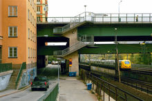 Sankt Eriksbron och Norrbackagatan