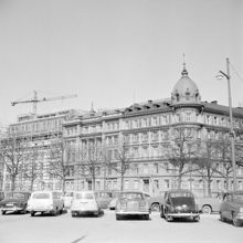 Strandvägen 27 från Grev Magnigatan och 25 och 23