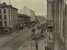 Katarinatunneln, Spårvagnsspår på Götgatan