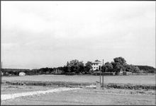 Utsikt mot norr från kvarteret Vindskupan 1 i Bällsta blivande småstugeområde