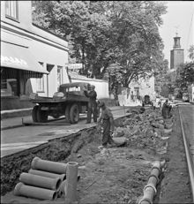 Gatuarbete, Hantverkargatan