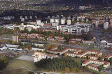 Flygbild över Vällingby - Grimsta