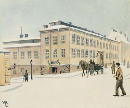 Södra stadshuset. Idag finns Stadsmuseet i huset. 