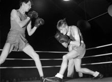 Final i juniormästerskap i boxning i Eriksdalshallen
