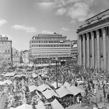 Utsikt över Hötorget mot Kungsgatan