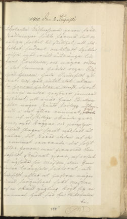 Originaltexten från förhöret med Tandefeldt 1810.