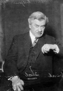 Porträtt av man, advokat Lindfors