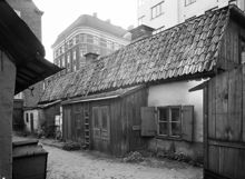 Rehnsgatan 20. Gårdsinteriör