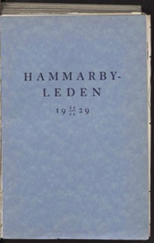 Hammarbyleden : 25/11 1929