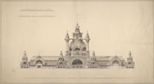 Industrihallen på Stockholmsutställningen 1897