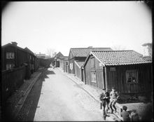 Blekingegatan västerut från Västgötagatan
